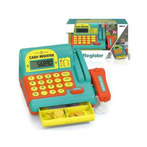 Opakowanie Kasa fiskalna z akcesoriami do zabawy w sklep