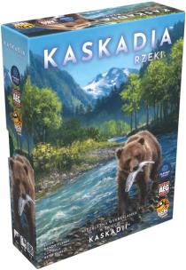 Kaskadia: Rzeki. Wydawca: Lucky Duck Games Polska. Multiszop.pl Opakowanie Kaskadia: Rzeki