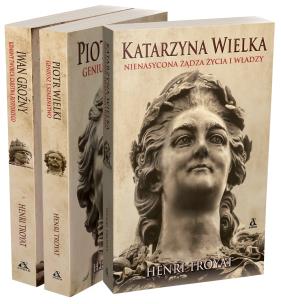 Okładka książki Katarzyna Wielka / Piotr Wielki / Iwan Groźny (pakiet)