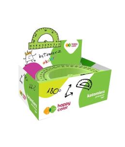 Opakowanie Kątomierz 180* 10cm (25szt) HAPPY COLOR