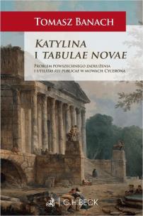 Katylina i tabulae novae. Autor: Tomasz Banach. Multiszop.pl Okładka książki Katylina i tabulae novae