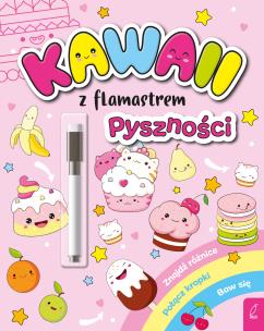 Okładka książki Kawaii z flamastrem. Pyszności