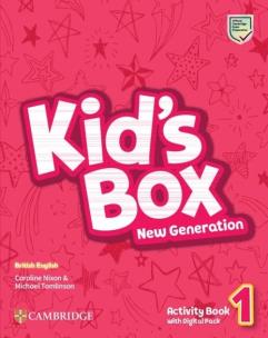 Okładka książki Kid's Box New Generation 1 Activity Book with Digital Pack British English