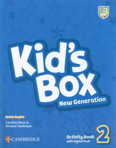 Okładka książki Kid's Box New Generation 2 Activity Book with Digital Pack