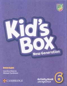 Okładka książki Kid's Box New Generation 6 Activity Book with Digital Pack