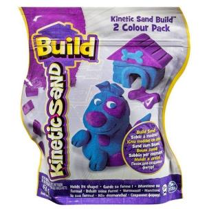 Opakowanie Kinetic Sand Build. Piasek konstrukcyjny 2 kolory purpura-ni