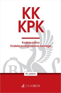 Okładka książki KK. KPK. Kodeks karny. Kodeks postępowania karnego. Edycja Prokuratorska wyd. 46