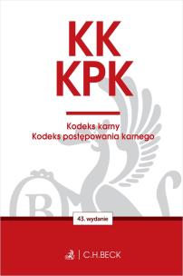 Okładka książki KK. KPK. Kodeks karny. Kodeks postępowania karnego. Edycja Prokuratorska