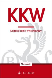 Okładka książki KKW. Kodeks karny wykonawczy wyd. 40