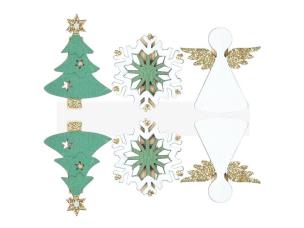 Opakowanie Klamerka drewniana BN anioły