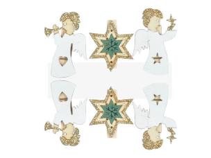 Opakowanie Klamerka drewniana BN anioły