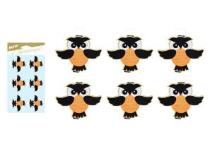 Opakowanie Klamerka drewniana Halloween sowa 6szt