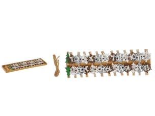 Opakowanie Klamerka drewniana kalendarz adwentowy śnieżynki