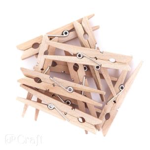 Opakowanie Klamerki drewniane 7,2cm 10szt