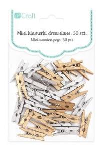 Opakowanie Klamerki mini 2,5cm 30szt