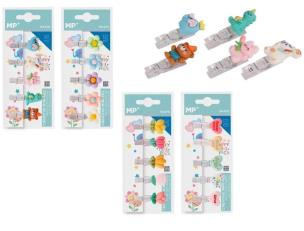 Opakowanie Klamerki ozdobne 5szt MIX