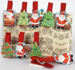 Opakowanie Klamerki ozdobne Winter 04