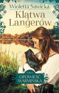 Klątwa Langerów DL. Autor: Sawicka Wioletta. Multiszop.pl Okładka książki Klątwa Langerów DL