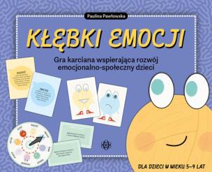 Kłębki emocji. Autor: Pawłowska Paulina. Multiszop.pl Okładka książki Kłębki emocji