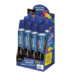 Opakowanie Klej w płynie dwustronny 35 g Display 12 sztuk