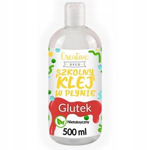 Opakowanie Klej w płynie przezroczysty do slime szkolny 500ml