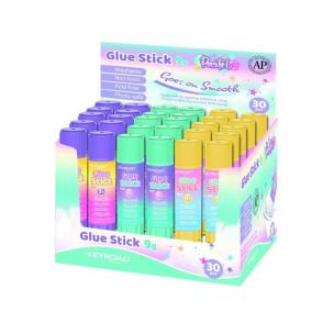 Opakowanie Klej w sztyfcie 9g Pastel kolorowy (30szt)
