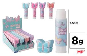 Opakowanie Klej w sztyfcie Motylki 8g (24szt)