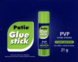 Opakowanie Klej w sztyfcie PVP 21g display 20 sztuk