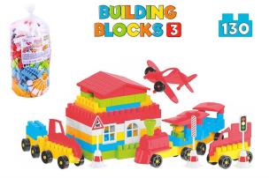 Klocki 130el. Wydawca: Technok. Multiszop.pl Opakowanie Klocki 130el