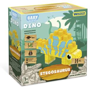 Opakowanie Klocki Dino Baby Blocks stegosaur 41495