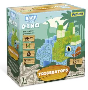 Opakowanie Klocki Dino Baby Blocks triceratops  41494