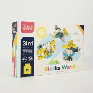 Opakowanie Klocki dla maluszka 3w1 24el