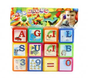 Klocki Edukacyjne. Wydawca: Tupiko. Multiszop.pl Opakowanie Klocki Edukacyjne