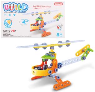 Opakowanie Klocki helikopter 78el