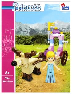 Opakowanie Klocki konstrukcyjne Girl Princess ALLEBOX