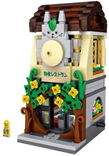 Klocki Konstrukcyjne Japońska Restauracja. Wydawca: Nice Idea. Multiszop.pl Opakowanie Klocki Konstrukcyjne Japońska Restauracja