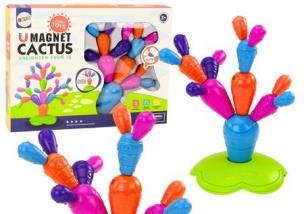 Klocki Konstrukcyjne Kaktus 16el. Wydawca: Leantoys. Multiszop.pl Opakowanie Klocki Konstrukcyjne Kaktus 16el