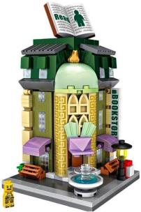 Klocki Konstrukcyjne Księgarnia. Wydawca: Nice Idea. Multiszop.pl Opakowanie Klocki Konstrukcyjne Księgarnia