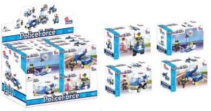 Opakowanie Klocki konstrukcyjne Policja mix ALLEBLOX