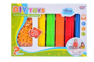 Opakowanie Klocki konstrukcyjne rurki 300 elementów