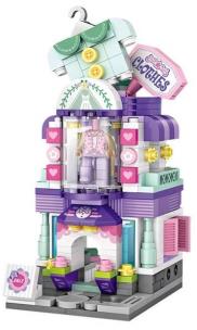 Klocki Konstrukcyjne Sklep z Ubraniami. Wydawca: Nice Idea. Multiszop.pl Opakowanie Klocki Konstrukcyjne Sklep z Ubraniami