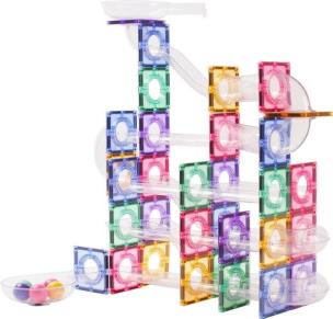 Opakowanie Klocki magnetyczne konstrukcyjne pastelowe 100el