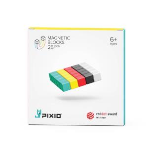 Klocki magnetyczne Pixio 25 Design Series. Wydawca: Toyki. Multiszop.pl Opakowanie Klocki magnetyczne Pixio 25 Design Series