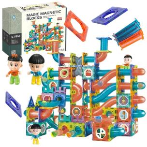 Opakowanie Klocki magnetyczne zamek 268el