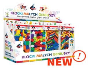 Opakowanie Klocki małych geniuszy (12szt)