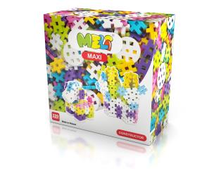 Klocki meli maxi pink constructor 220 elementów. Wydawca: MELI. Multiszop.pl Opakowanie Klocki meli maxi pink constructor 220 elementów
