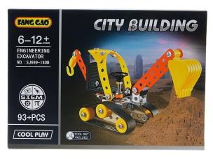 Opakowanie Klocki metalowe do skręcania 93el 23x16x5cm