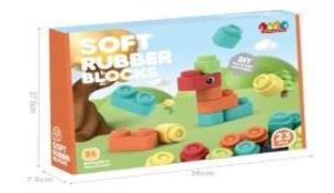 Opakowanie Klocki miękkie 23szt