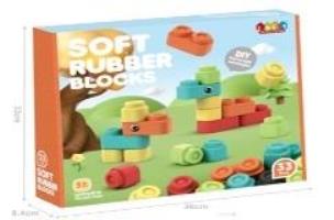Opakowanie Klocki miękkie 25szt