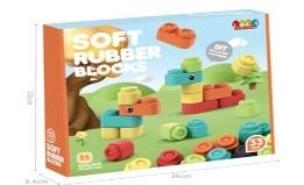 Opakowanie Klocki miękkie 33szt